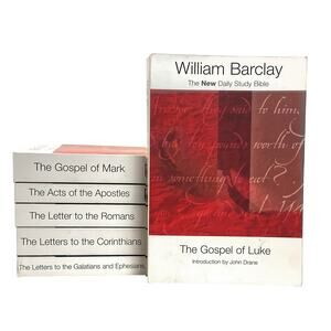 Gospel Books By William Barclay The New Daily Study Bible Set Of 6 Paperback